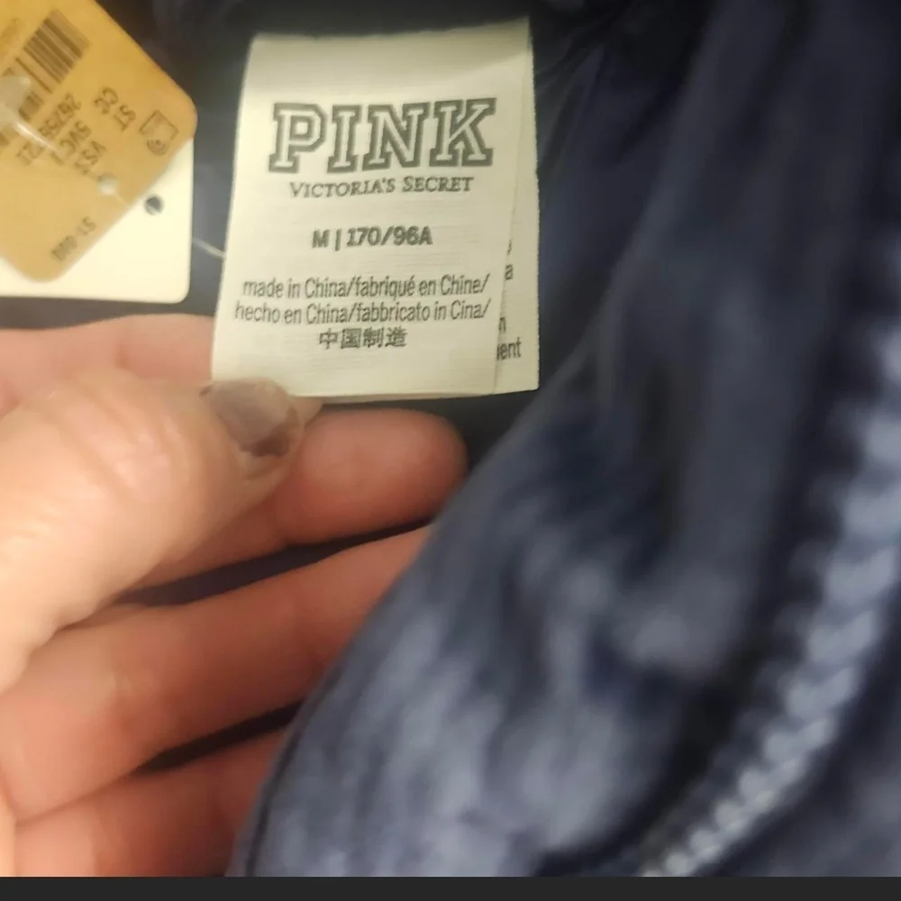 PINK Victoria's Secret Blue Corduroy Vest - Picture 5 of 5